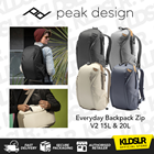 Peak Design Everyday Backpack Zip (15L, Bone) (BEDBZ-15-BO-2)